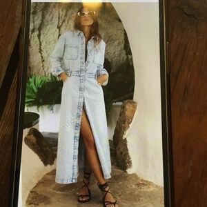 NWOT Zara Denim Dress